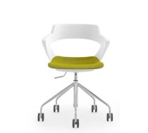 Biroja krēsls Wood Garden 2160 Aoki D8, zaļš/balts