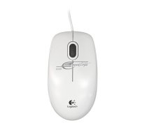 Logitech optiskā pele biznesam - B100 Balta