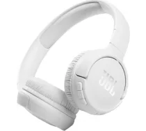 JBL T510 BT White on-ear austiņas ar Bluetooth, baltas JBLT510BTWHTEU