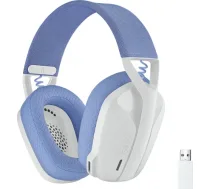Bezvadu austiņas Logitech G435 baltas (981-001074) 981-001074