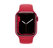 Apple Watch Series 7 GPS 41mm (PRODUCT) RED Aluminium Case with Sport Band - Regular MKN23EL/A