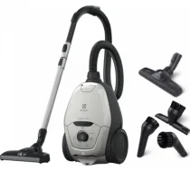 Electrolux PD82-4MG Pure D8 putekļsūcējs ar maisiņu putekļiem Minerālu pelēka PD82-4MG