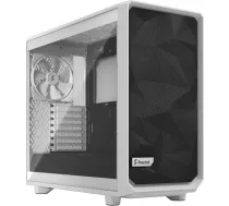 Fractal Design Meshify 2 Lite TG Clear White, E-ATX, Power supply included No FD-C-MEL2A-04