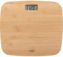 Adler Bathroom Bamboo Scale AD 8173 Maximum weight (capacity) 150 kg, Accuracy 100 g AD 8173