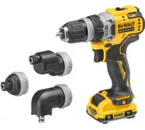 DEWALT DCD703L2T-QW Urbjmašīna - skrūvgriezis Multi-Head 12 V 2 x 3.0 Ah DCD703L2T-QW