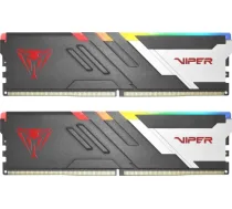 Patriot DDR5 - 32GB -6000 - CL - 36 - Dual Kit, memory (black/white, PVVR532G600C36K, Viper Venom RGB) PVVR532G600C36K
