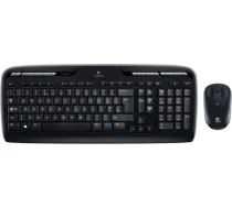 Logitech Wireless Combo MK330 keyboard Mouse included USB QWERTY US International Black 920-003989