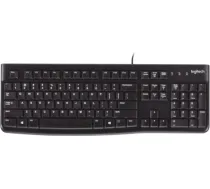 LOGITECH K120 Corded Keyboard black USB (US) 920-002508