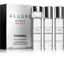 Chanel Allure Homme Sport (SET) EDT 3X20 ml 3145891238105