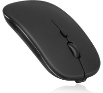 RoGer PM33 Uzlādējama Bezvadu Pele 1600DPI / 2.4GHz / Silent RO-MOU-PM33-BK