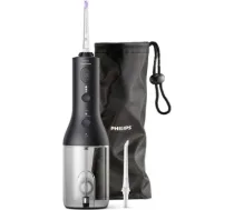Philips Sonicare HX3826/33 Cordless Power Flosser 3000 mutes dobuma irrigators, melns HX3826/33