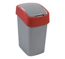 Curver Atkritumu spainis Flip Bin 25L sudraba/sarkans 0802171547