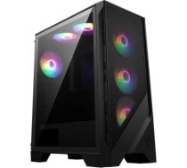 MSI MAG FORGE 120A AIRFLOW computer case Midi Tower Black, Transparent 306-7G23A21-809