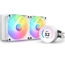 Visi vienā šķidruma dzesētājs NZXT Kraken Elite 240 RGB 12 cm Balts RL-KR24E-W1