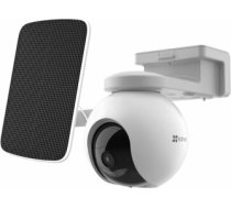 Ezviz EB8 2in1 komplekts 4G āra 3MP 2K sfēriskā IP panorāmas un tiltējoša novērošanas kamera + saules panelis E balts CS-EB8/SP