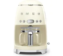 SMEG DCF02CREU Drip Coffee Machine Cream 50's Style Aesthetic DCF02CREU