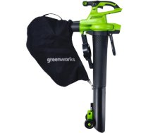 Greenworks GD40BVII Akumulatora lapu pūtējs 40V (bez akumulatora un lādētāja) GD40BVII