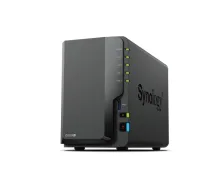 Synology DS224+ 2-bay/Intel Celeron J4125/4-core 2.0 GHz/2GB DDR4/2x3.5"Hot-Swap/2x1GbE/2xUSB3.2/Fan/RAID 0,1,Hybrid,JBOD/2Y DS224+