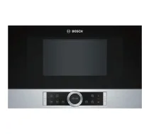 Bosch BFL634GS1 mikroviļņu krāsns, iebūv. Serie 8 ,inox, kreisā eņģe BFL634GS1