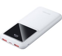 Powerbank, Vention, FHKW0,10000mAh, Micro-USB, USB-C, 2xUSB-A, 22.5W (white) FHKW0