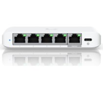 Ubiquiti UniFi Flex Mini 2.5G Managed 2.5G Ethernet (100/1000/2500) Power over Ethernet (PoE) Desktop White USW-FLEX-2.5G-5
