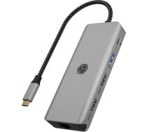 Raidsonic HUB USB Icy Box Dockingstation IcyBox 9-in-1 mobile USB 3.2 Gen 1 Type-C retail IB-DK4012-CPD