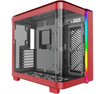 Montech KING 95 , Tower case (red, Tempered Glass x 2) KING95R