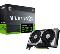 MSI GEFORCE RTX 5050 8G VENTUS 2X OC graphics card NVIDIA 8 GB GDDR6 RTX 5050 8G VENTUS 2X OC