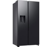 SAMSUNG RS70F64KEFEO Bespoke AI Ledusskapis Side-by-Side NoFrost Melns RS70F64KEFEO