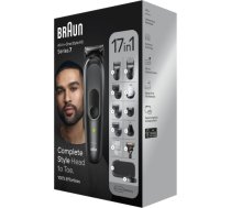 Braun 17-in-1 Multi-grooming Style Kit MGK7491 Cordless Number of length steps 13 Grey MGK7491