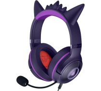Razer Headset Kraken Kitty V2 Wired Over-ear Microphone Noise canceling Gengar Edition RZ04-04730300-R3M1