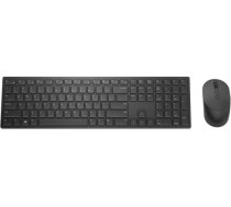 Dell Pro Keyboard and Mouse KM5221W Keyboard and Mouse Set Wireless Batteries included EE Black Wireless connection 580-AJRZ