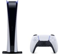 PS5 Console Sony PlayStation 5 Digital Slim Edition 825GB SSD Wi-Fi Black, White 711719020837