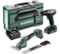 Instrumentu komplekts Metabo Combo Set 2.2.5 (BS 18 + SGS 18 LTX Q); 18 V; 2x2,0 Ah akum. 685186000