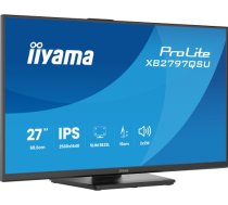 Iiyama ProLite XB2797QSU-B1 (68.5 cm (27 inches), black (matt), QHD, IPS, HDMI, DP, USB hub, ergonomic stand) XB2797QSU-B1