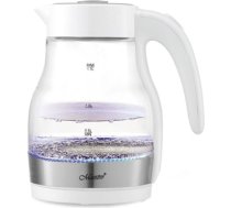 Maestro MR061 electric kettle 1.7 L 2200 W Transparent, White MR-061-WHITE