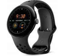 Google Pixel Watch 3, smartwatch black, 45mm, WiFi, sports bracelet in obsidian GA05785-DE