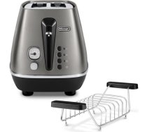 Delonghi Distinta Titanium, 900 W, titanium - Toaster CTIN2103.TB