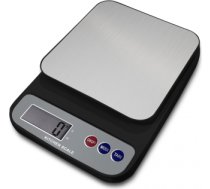Kitchen scale Rosberg R51651P, 5kg., 2xAAAbatteries, LED screen, Black/gre 55R51651PB