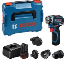 Urbjmašīna-skrūvgriezis Bosch PRO GSR 12V-32 FC; 12 V; 2x2,0 Ah akum. + L-Boxx 102 06019N7101