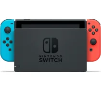 Nintendo Switch portable game console 15.8 cm (6.2") 32 GB Touchscreen Wi-Fi Blue, Grey, Red 045496453596