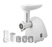 Meat mincer Camry CR 4802 White, 600-1500 W, Number of speeds 1, Sausage horn CR 4802