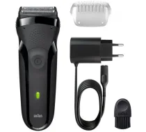 BRAUN 300S Series 3 el. skuveklis, melns 4210201163305