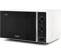 WHIRLPOOL MWP101W mikroviļņu krāsns 20L 700W, melna / balts korp. MWP101W