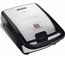 TEFAL SW854D16 Snack Collection 700W melns/sudraba tosteris SW854D16