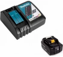 MAKITA 18V 1x3Ah BL1830B Akumulators + DC18RC lādētājs 191A24-4
