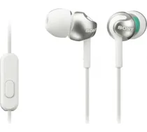 Sony In-ear austiņas EX series, White Sony MDR-EX110AP In-ear, White MDREX110APW.CE7