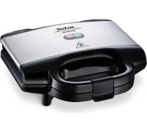 TEFAL SM1572 Ultracompact sviestmaižu tosteris melna/sudraba SM157236