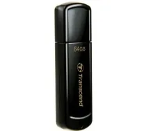 Flashdrive Transcend Classic JF350 64GB, Black TS64GJF350