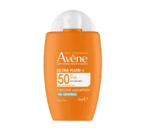 AVÈNE Sun Ultra - fluīds taukainai sejas ādai SPF50, 50 ml
